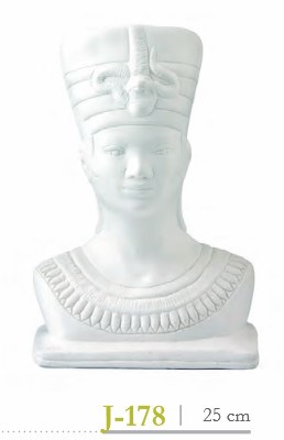 figuras de escayola egipcio busto,Faraón de escayola 25 cm