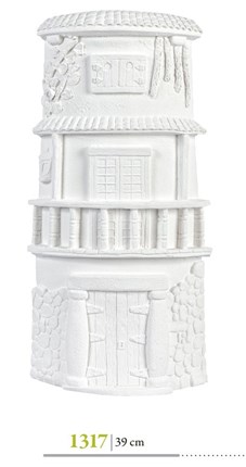 Teja casa balcón 39 cm de escayola
