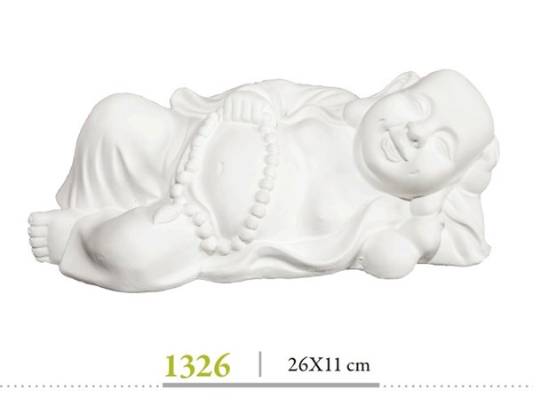 Ref. 1326 Buda acostado 26x11 cm