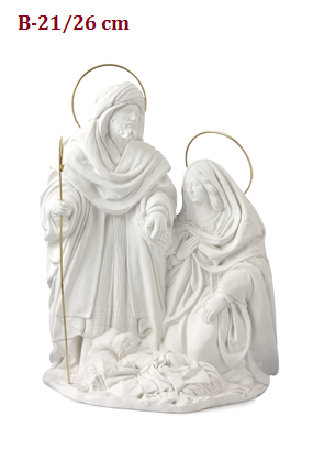 Figuras de escayola para belén